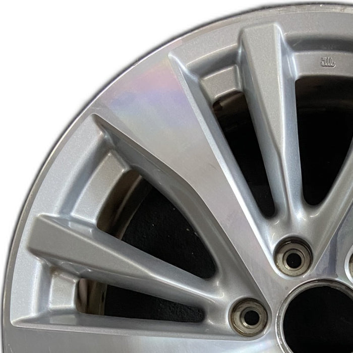 20" INFINITI QX80 15 20x8 alloy 12 spoke Original OEM Wheel Rim - Angle View