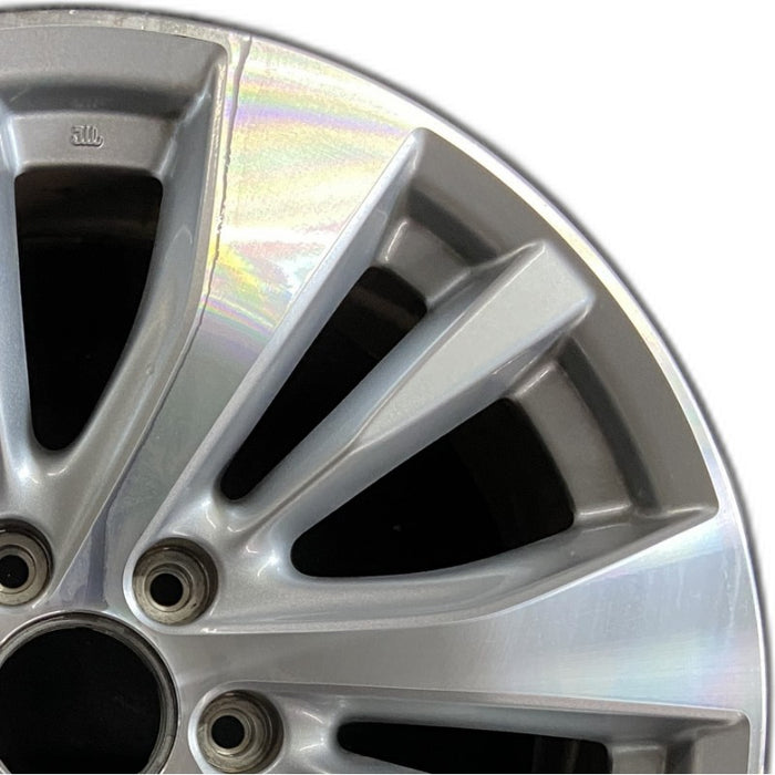 20" INFINITI QX80 15 20x8 alloy 12 spoke Original OEM Wheel Rim - Side Profile