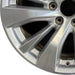 20" INFINITI QX80 15 20x8 alloy 12 spoke Original OEM Wheel Rim - Back View