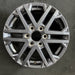18" SEQUOIA 23-24 18x7.5 6 double spoke silver Original OEM Wheel Rim - Front View