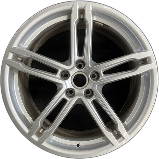19" PORSCHE MACAN 22-24 19x9 5 spoke double spoke Original OEM Wheel Rim - Front View