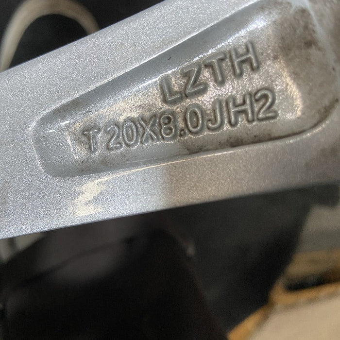 20" CHRYSLER DURANGO 21 20x8 5 spoke double spoke silver fine Original OEM Wheel Rim