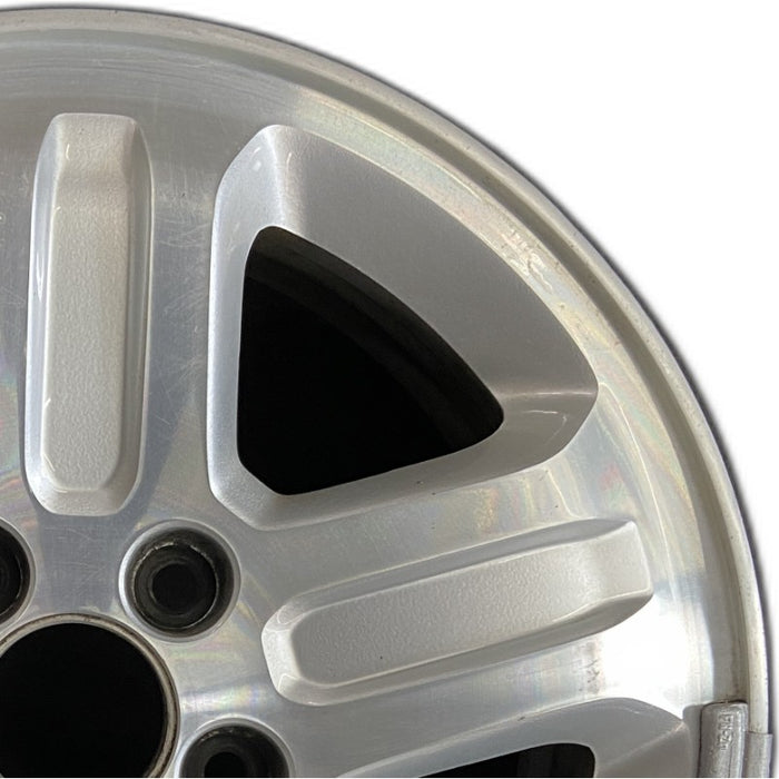 16" PILOT 05 16x6.5 alloy 5 spoke machined finish Canada built Original OEM - Side Profile