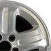 16" PILOT 05 16x6.5 alloy 5 spoke machined finish Canada built Original OEM - Side Profile