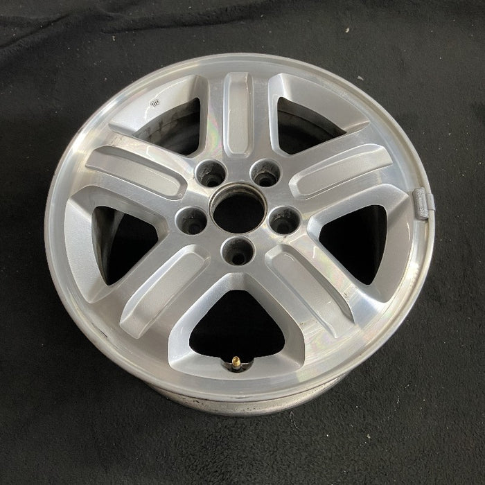16" PILOT 05 16x6.5 alloy 5 spoke machined finish Canada built Original OEM - View 7