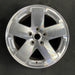 18" WRANGLER 07-08 18x7.5 5 spoke machined Original OEM Wheel Rim - Front View