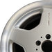 18" MERCEDES CL-CLASS 01 215 Type; CL500 18x9.5 rear 5 spoke AMG Original OEM - Angle View
