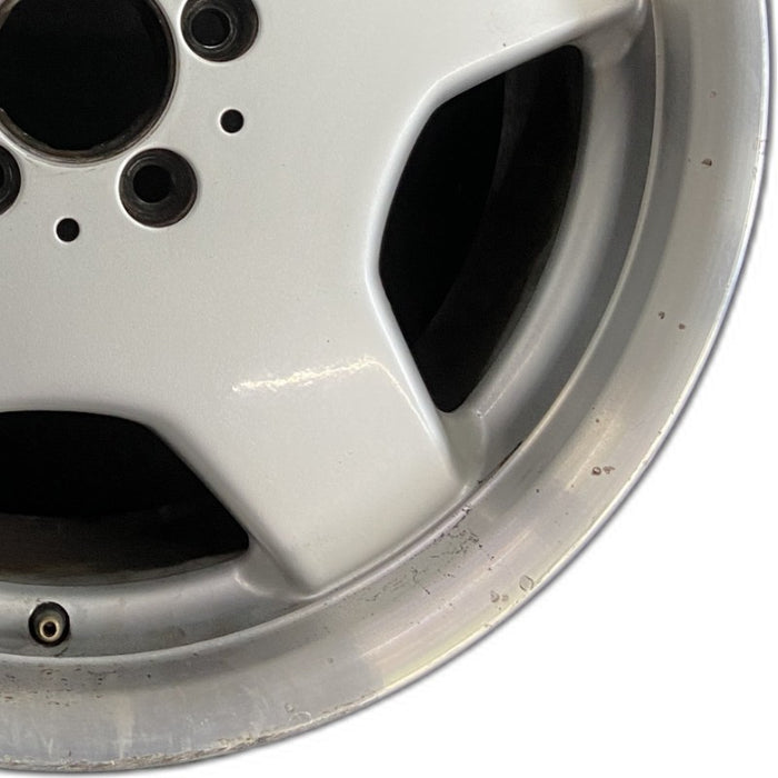 18" MERCEDES CL-CLASS 01 215 Type; CL500 18x9.5 rear 5 spoke AMG Original OEM - Close-Up Detail