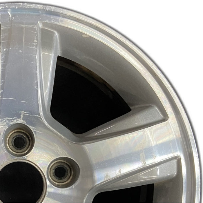 16" PILOT 06-08 16x6.5 alloy 5 spoke EX Original OEM Wheel Rim - Side Profile