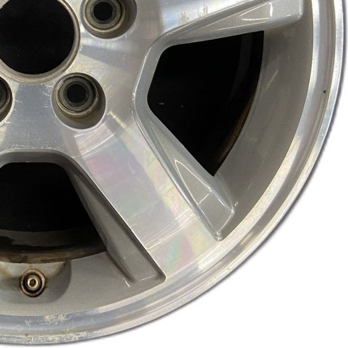 16" PILOT 06-08 16x6.5 alloy 5 spoke EX Original OEM Wheel Rim - Close-Up Detail