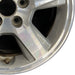 16" PILOT 06-08 16x6.5 alloy 5 spoke EX Original OEM Wheel Rim - Close-Up Detail