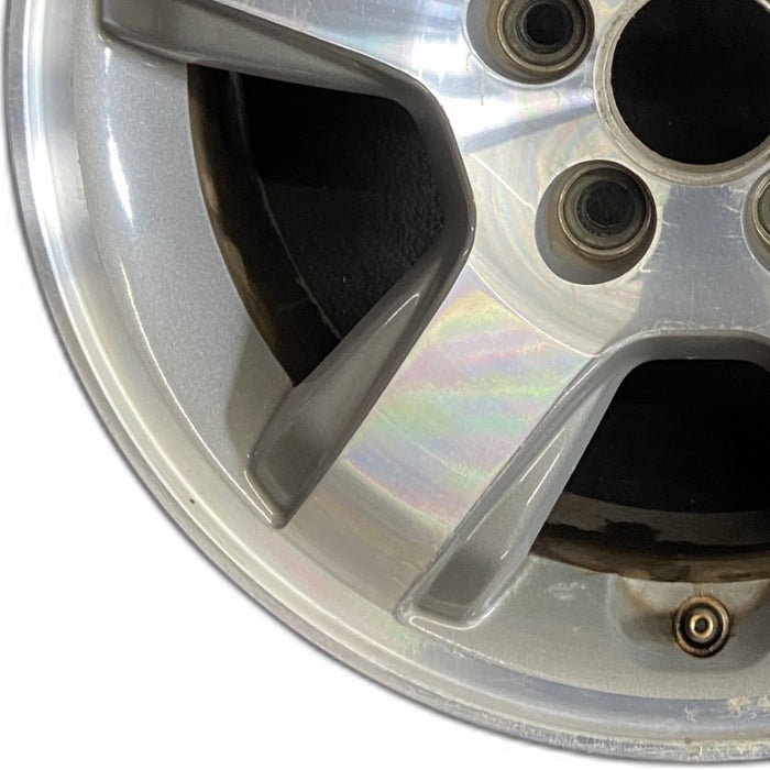 16" PILOT 06-08 16x6.5 alloy 5 spoke EX Original OEM Wheel Rim - Back View