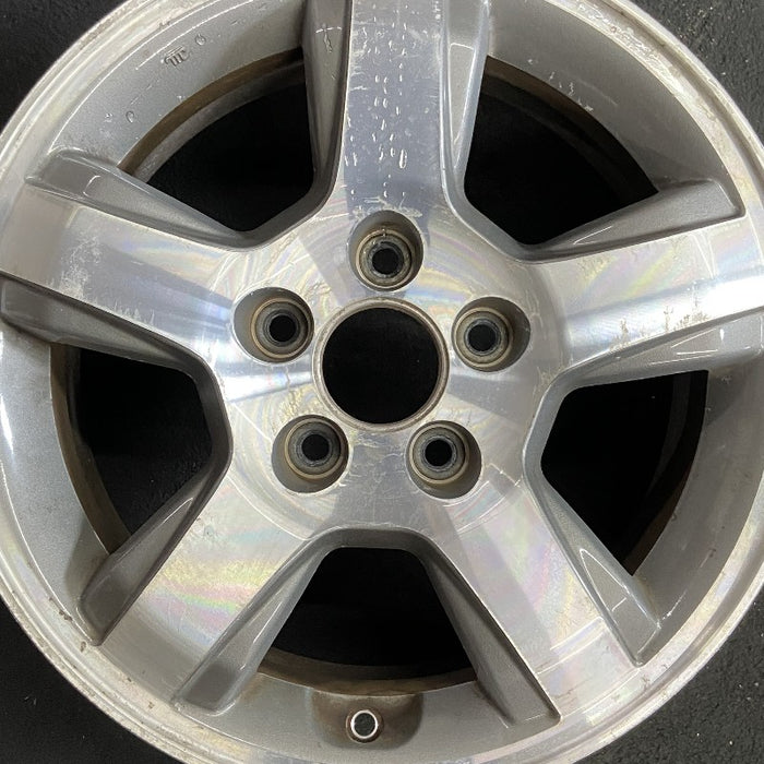 16" PILOT 06-08 16x6.5 alloy 5 spoke EX Original OEM Wheel Rim - Angle View