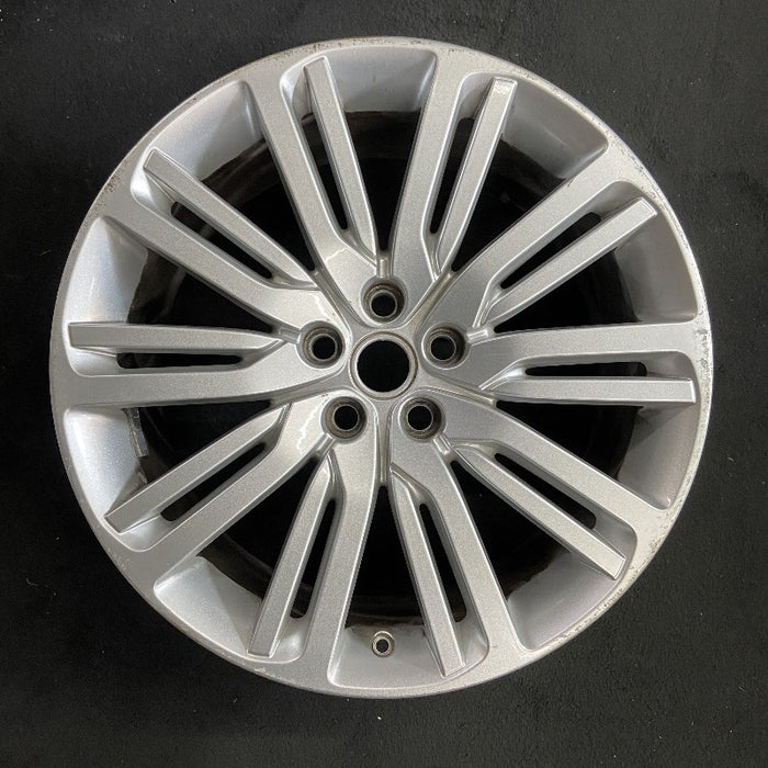 21" DISCOVERY 17-18 21x9.5 alloy 10 spoke split spoke silver Original OEM Wheel - Additional View