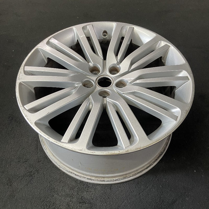 21" DISCOVERY 17-18 21x9.5 alloy 10 spoke split spoke silver Original OEM Wheel - View 8