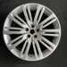 21" DISCOVERY 17-18 21x9.5 alloy 10 spoke split spoke silver Original OEM Wheel - Front View