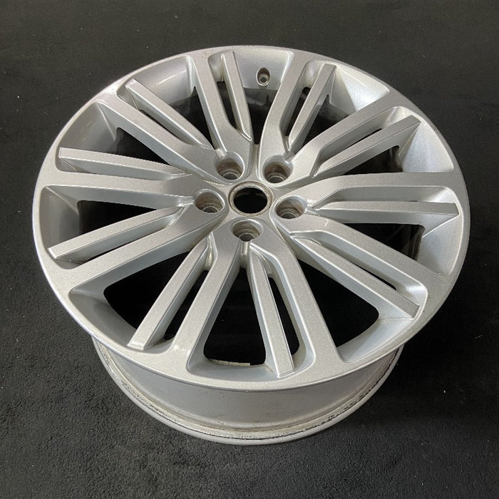 21" DISCOVERY 17-18 21x9.5 alloy 10 spoke split spoke silver Original OEM Wheel - View 8