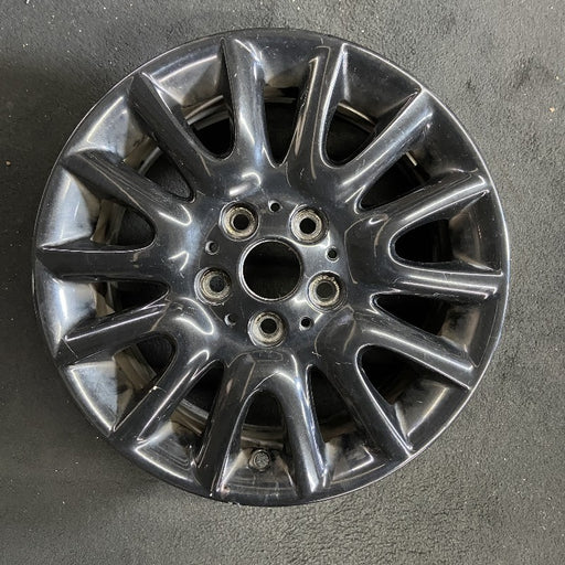 16" MINI COOPER 14-15 HT 16x6.5 14 spoke black Original OEM Wheel Rim - Front View