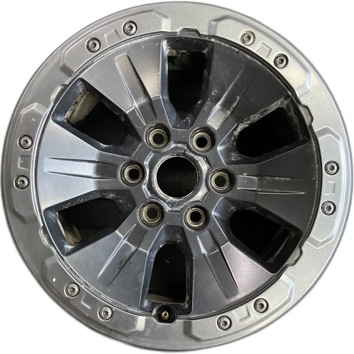 17" FORD F150 RAPTOR 17-20 17x8.5 aluminum 6 spoke beadlock capable Original - Front View