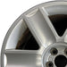 17" AUDI TT 03-06 17x7.5 alloy 6 spoke Original OEM Wheel Rim - Angle View