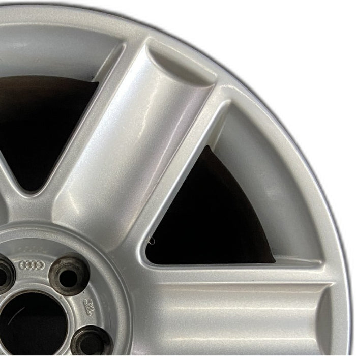 17" AUDI TT 03-06 17x7.5 alloy 6 spoke Original OEM Wheel Rim - Side Profile