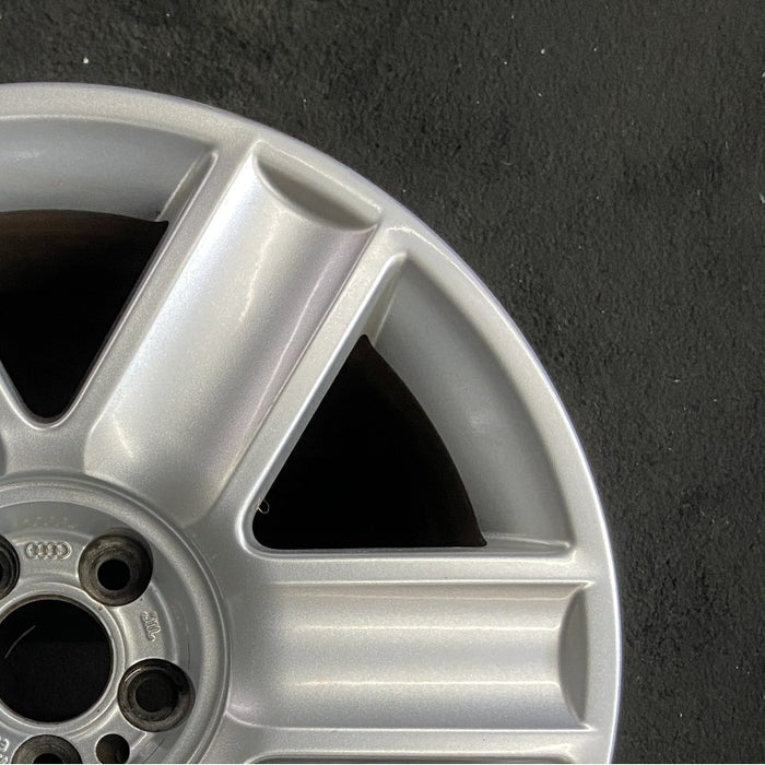 17" AUDI TT 03-06 17x7.5 alloy 6 spoke Original OEM Wheel Rim - Close-Up Detail