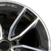 19" MERCEDES C-CLASS 20-21 205 Type C43 Cvertible 19x8.5 10 spoke machined face - Side Profile