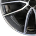19" MERCEDES C-CLASS 20-21 205 Type C43 Cvertible 19x8.5 10 spoke machined face - Back View