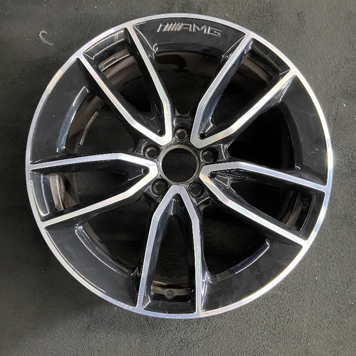 19" MERCEDES C-CLASS 20-21 205 Type C43 Cvertible 19x8.5 10 spoke machined face - Additional View