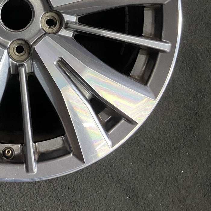 18" PATHFINDER 17-20 18x7.5 alloy 15 spoke Original OEM Wheel Rim - Back View