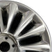 20" PALISADE 20 20x7.5 alloy 14 spoke polished Original OEM Wheel Rim - Side Profile