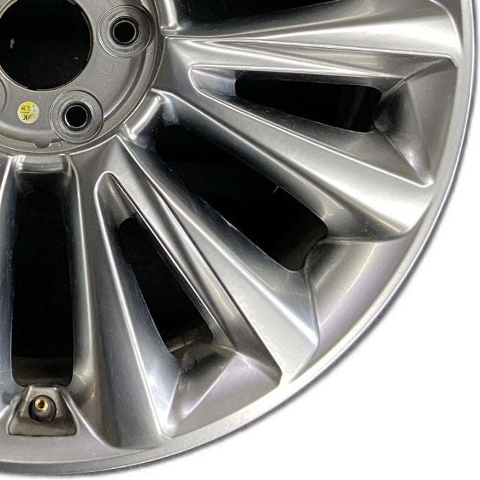 20" PALISADE 20 20x7.5 alloy 14 spoke polished Original OEM Wheel Rim - Close-Up Detail