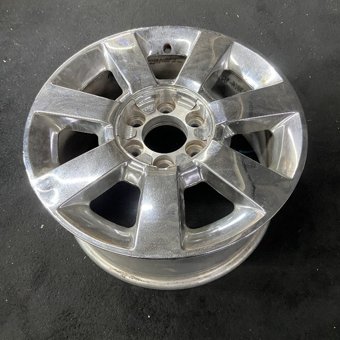 18" EXPEDITION 07-10 18x8.5 aluminum TPMS chrome 7 smooth spokes Original OEM - View 8