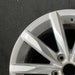 18" TOUAREG 17 18x8 alloy 10 spoke opt C5G Original OEM Wheel Rim - Side Profile