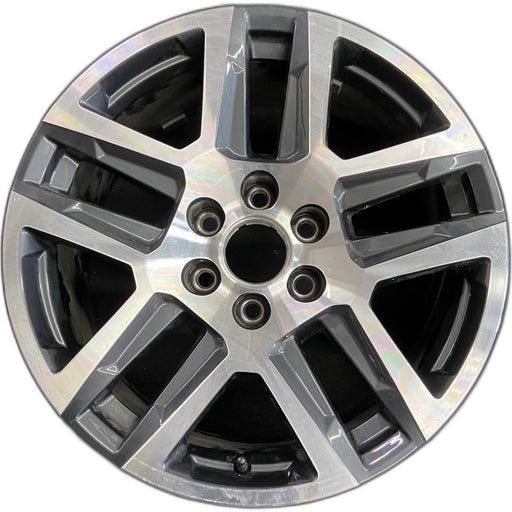 20" SIERRA 1500 PICKUP 19 20x9 10 spoke opt NZT Original OEM Wheel Rim - Front View