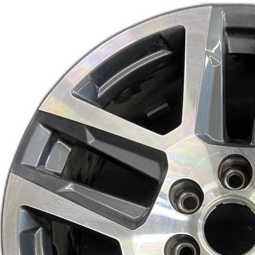 20" SIERRA 1500 PICKUP 19 20x9 10 spoke opt NZT Original OEM Wheel Rim - Angle View