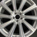 20" VOLVO XC90 16-17 20x9 alloy 10 spoke silver finish Original OEM Wheel Rim - Angle View
