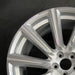 20" VOLVO XC90 16-17 20x9 alloy 10 spoke silver finish Original OEM Wheel Rim - Side Profile