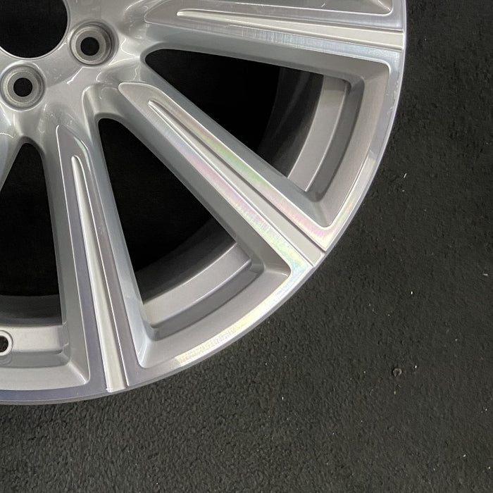 20" VOLVO XC90 16-17 20x9 alloy 10 spoke silver finish Original OEM Wheel Rim - Back View