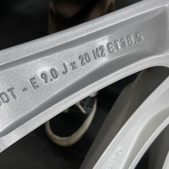 20" VOLVO XC90 16-17 20x9 alloy 10 spoke silver finish Original OEM Wheel Rim - View 10