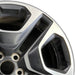 19" RAV4 19-20 19x7.5 alloy 10 spoke 5 split spoke matte black inlay Original - Side Profile