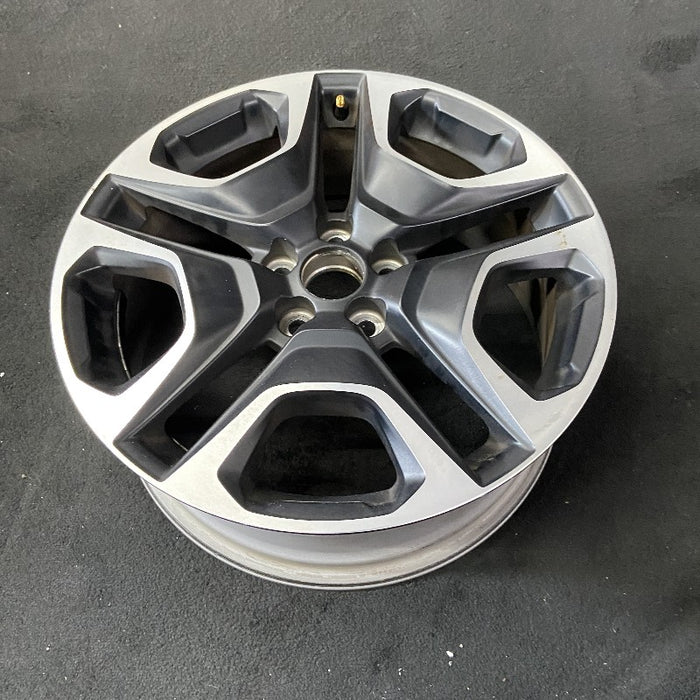 19" RAV4 19-20 19x7.5 alloy 10 spoke 5 split spoke matte black inlay Original - View 8