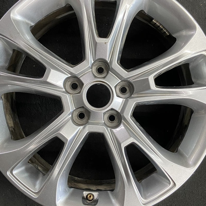 18" PALISADE 20-22 18x7.5 alloy w/o machined face Original OEM Wheel Rim - Angle View