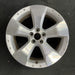 17" FORESTER 09-10 17x7 alloy 5 spoke smooth spoke Original OEM Wheel Rim - Front View