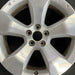 17" FORESTER 09-10 17x7 alloy 5 spoke smooth spoke Original OEM Wheel Rim - Angle View