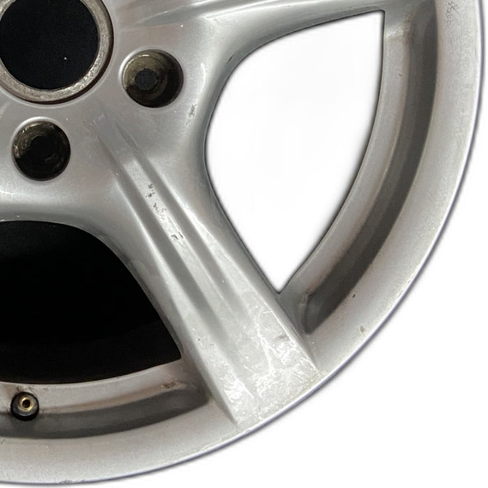 18" PORSCHE PANAMERA 10-16 alloy 18x8 5 spoke Original OEM Wheel Rim - Close-Up Detail
