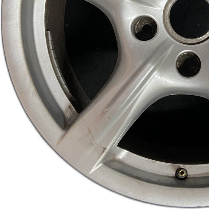18" PORSCHE PANAMERA 10-16 alloy 18x8 5 spoke Original OEM Wheel Rim - Back View