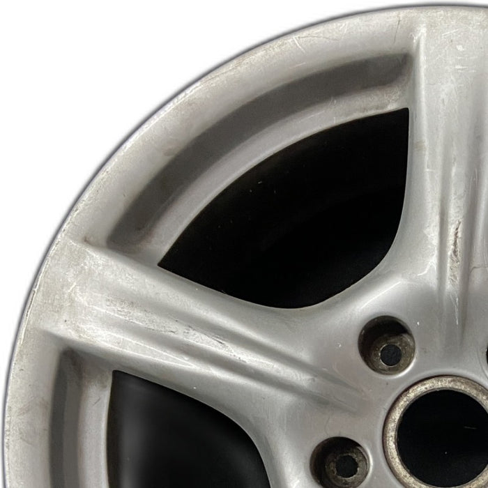 18" PORSCHE PANAMERA 10-16 alloy 18x9 5 spoke Original OEM Wheel Rim - Angle View