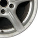 18" PORSCHE PANAMERA 10-16 alloy 18x9 5 spoke Original OEM Wheel Rim - Close-Up Detail