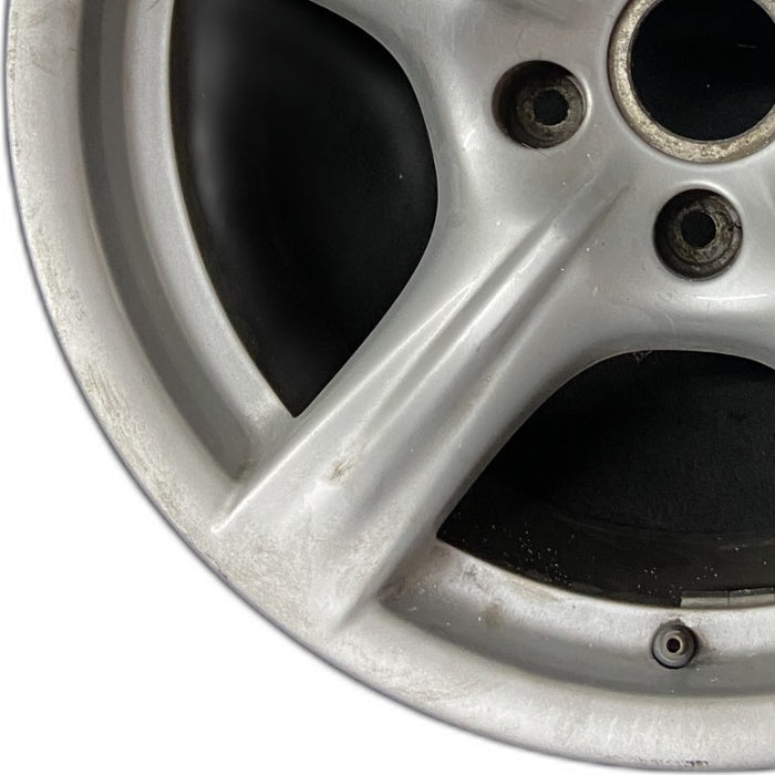 18" PORSCHE PANAMERA 10-16 alloy 18x9 5 spoke Original OEM Wheel Rim - Back View
